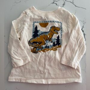 Old Navy Graphic Tee Long-Sleeve Dinosaur